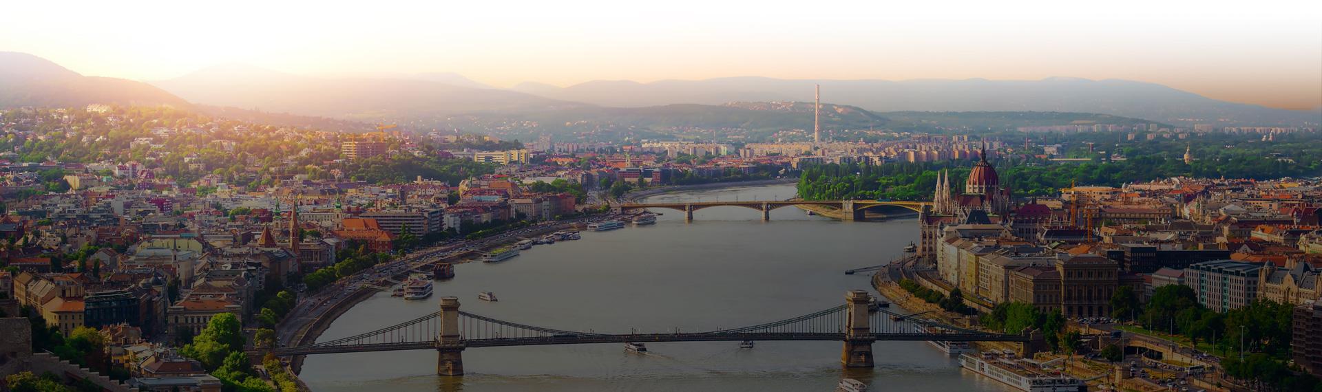 Panorama Budapesztu Slajd #1